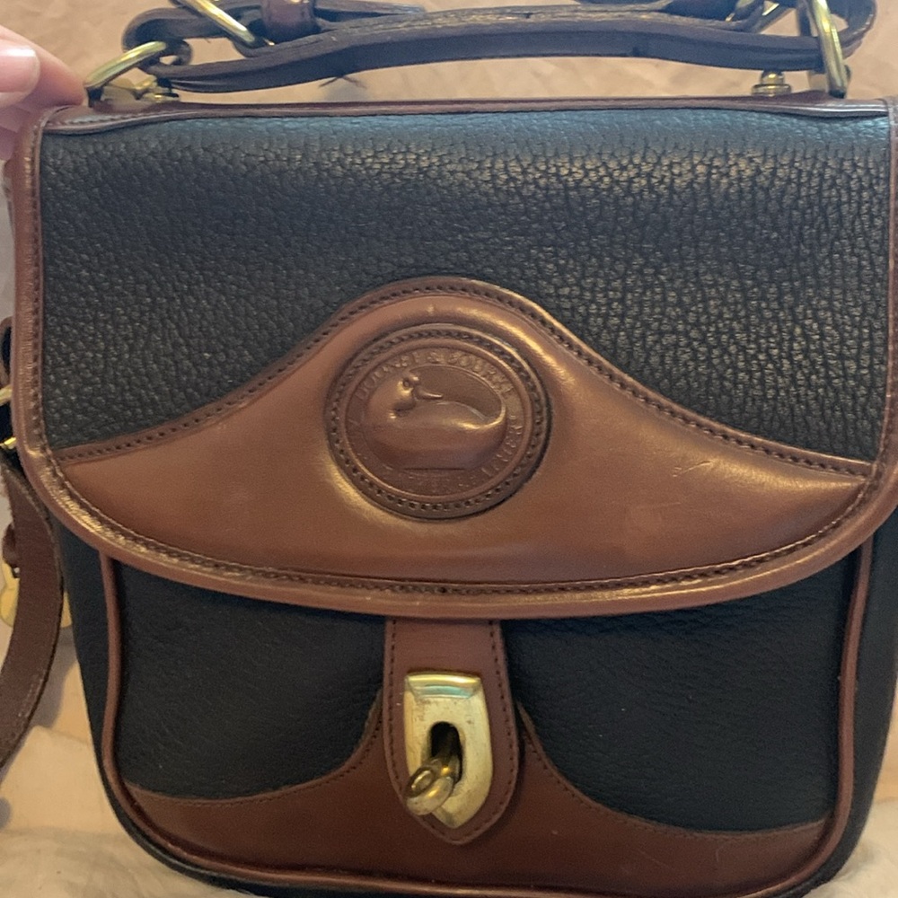 Vintage 1980s Dooney & Burke crossbody - Picture 3 of 12